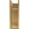 Ekena Millwork 12"W x 24"D x 36"H Classic Emerson Rough Cedar Woodgrain TimberThane Corbel, Primed Tan CORUR12X24X36EMRRCPR - alternate 2
